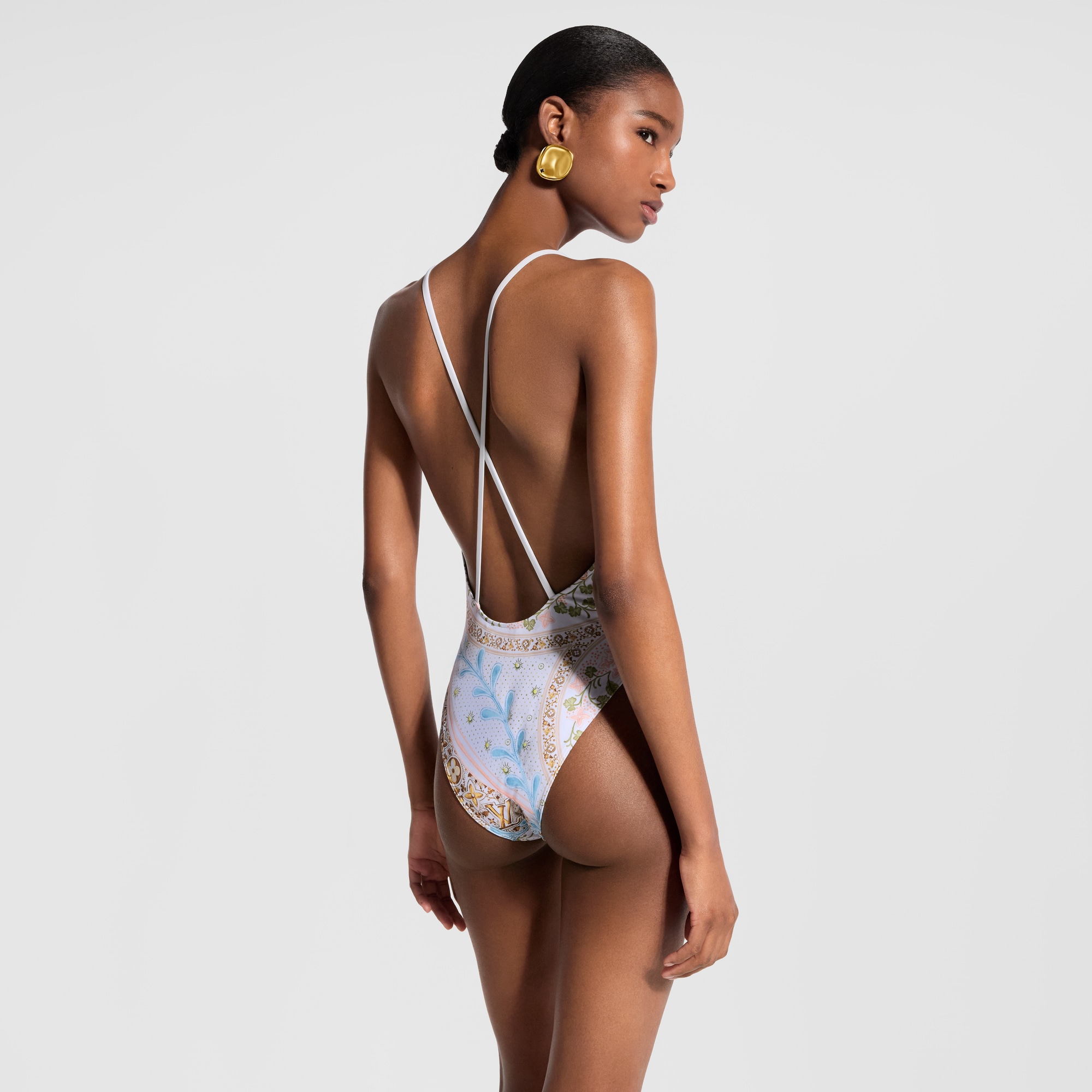 Flower Foulard Swimsuit - Women - Ready-to-Wear | LOUIS VUITTON ®